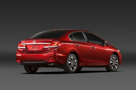 Cận cảnh xe Honda Civic 2013 - 23 Xe Civic 2013 phiên bản Coupe Si: